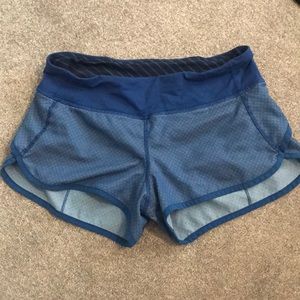 Blue Lululemon Shorts